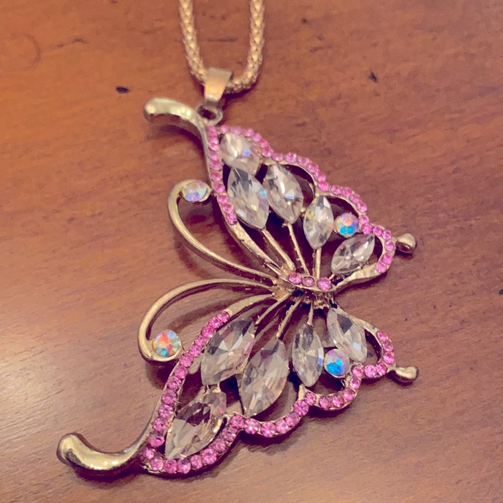 Betsey Johnson Butterfly Pendant